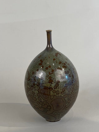 "Porcelain form with Crystalline Glaze Vase" available at Artifex
