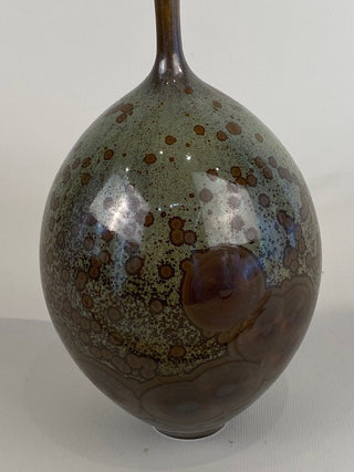 "Porcelain form with Crystalline Glaze Vase" available at Artifex