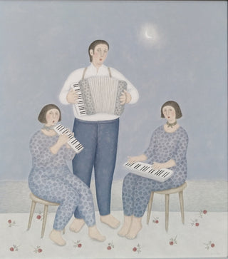 "Roses by the Sea painting" available at Artifex