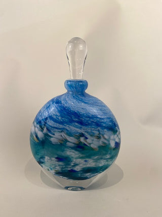 "Abstract Seascape Perfume Bottle" available at Artifex 