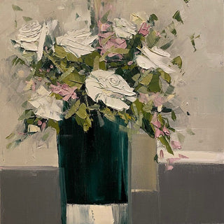 "Green Vase Painting" available at Artifex 