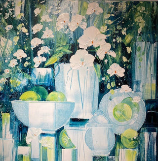 "Orchid Still life Painting" available at Artifex 