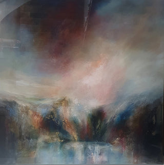 "Reflections over Cadir Idris Painting" available at Artifex