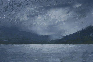 "Summer Clouds over Llyn Ogwen, Snowdonia Painting" available at Artifex
