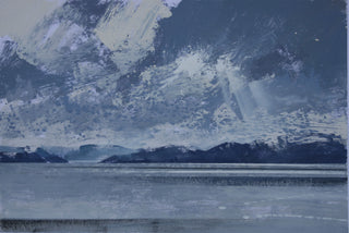 "Mawddach Estuary. Ebbing Tide Painting" available at Artifex 