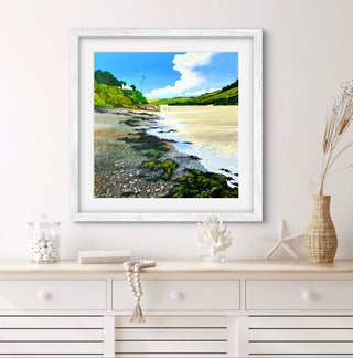 "Low Tide on the Gannel" available at Artifex