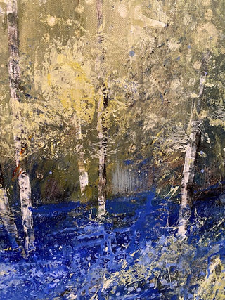 "Bluebell Carpet Painting" available at Artifex