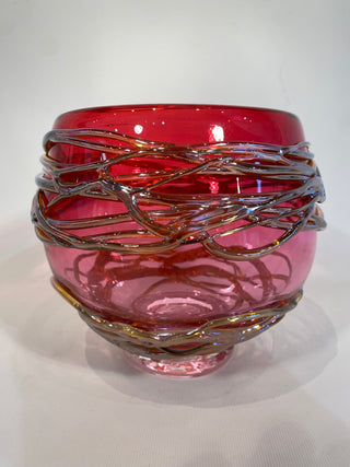 Pink Gold/ Silver Trailing Bowl