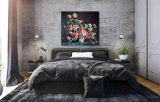 "Among the Flowers Painting" available at Artifex