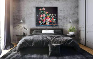 "Among the Flowers Painting" available at Artifex 