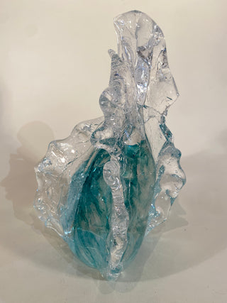 "Frozen Wave Sea Green" available at Artifex