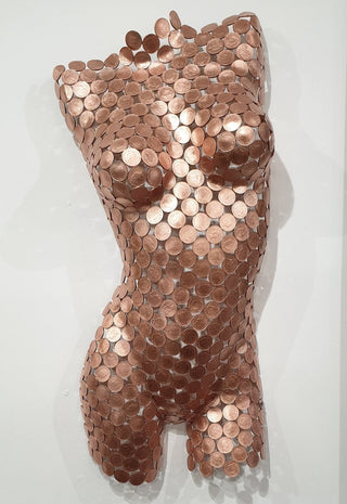 "2p Female Back Wall Hanging Sculpture" available at Artifex