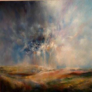 "Downpour of light painting" available at Artifex 
