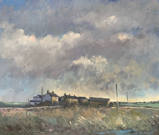 "November Light, Near Nanquidno Cornwall painting" available at Artifex