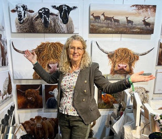 "HIGHLAND COW - ART WORKSHOP" available at Artifex