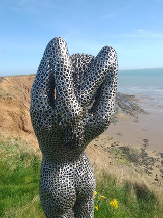 ""Athena" She's Nits About You"  Garden Sculpture" available at Artifex