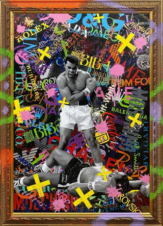 "Sting Like A Bee Painting" available at Artifex 