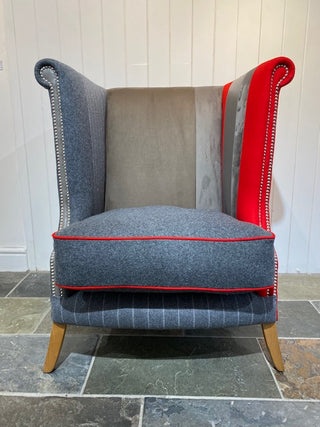 ""The Edge" Easy Chair" available at Artifex