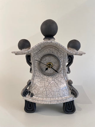 "Raku Clock" available at Artifex 