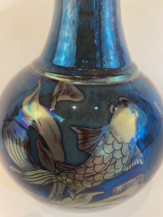 "Fish and Weed Vase" available at Artifex