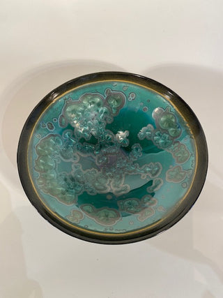 "Large Bowl Porcelain Crystalline Glaze" available at Artifex