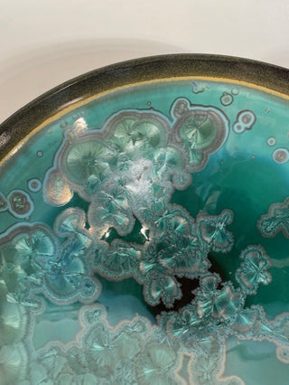 "Large Bowl Porcelain Crystalline Glaze" available at Artifex