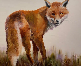 "Fox Painting" available at Artifex
