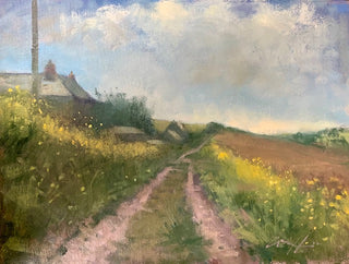 "Summer Path, Trevone painting" available at Artifex 