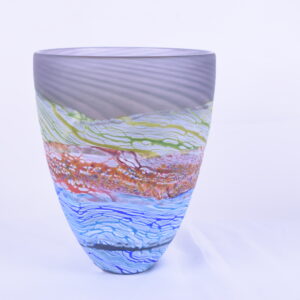 "Small Stormy Skies Bowl" available at Artifex 