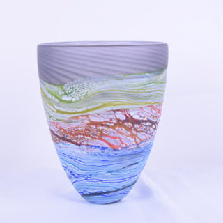 "Small Stormy Skies Bowl" available at Artifex 