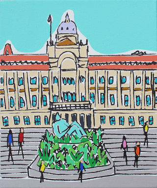 "Birmingham Steps Painting" available at Artifex 