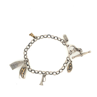 "Magical Hare Silver Bracelet" available at Artifex 
