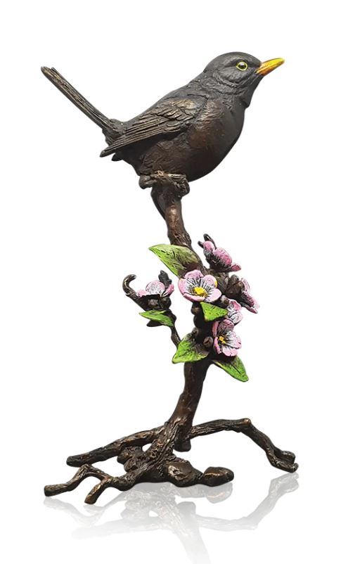 "Blackbird with Blossom" available at Artifex 