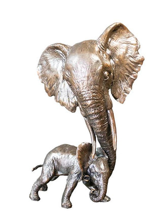 "Elephant Mother & Calf" available at Artifex 
