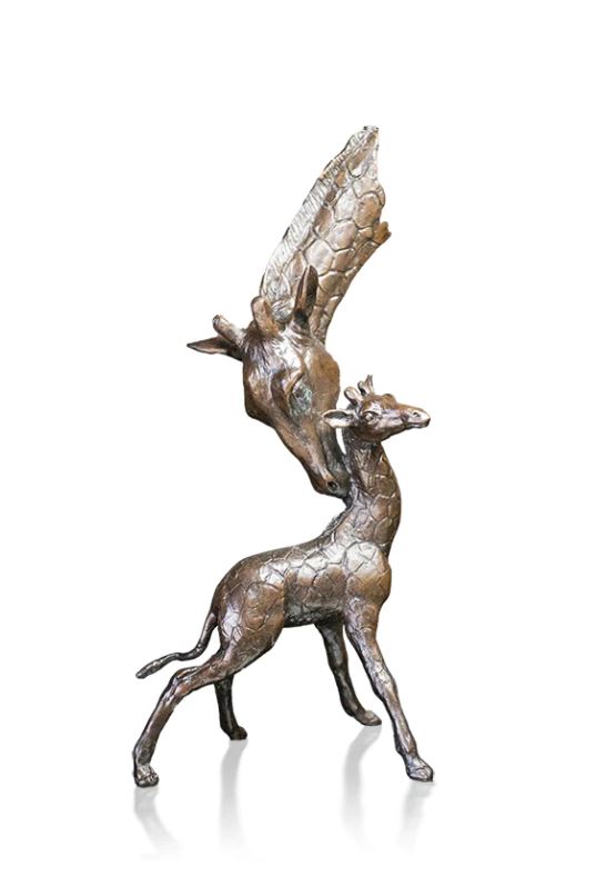 "Giraffe Mother & Calf" available at Artifex 