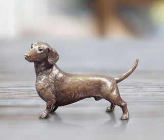 "Small Dachshund Standing" available at Artifex 