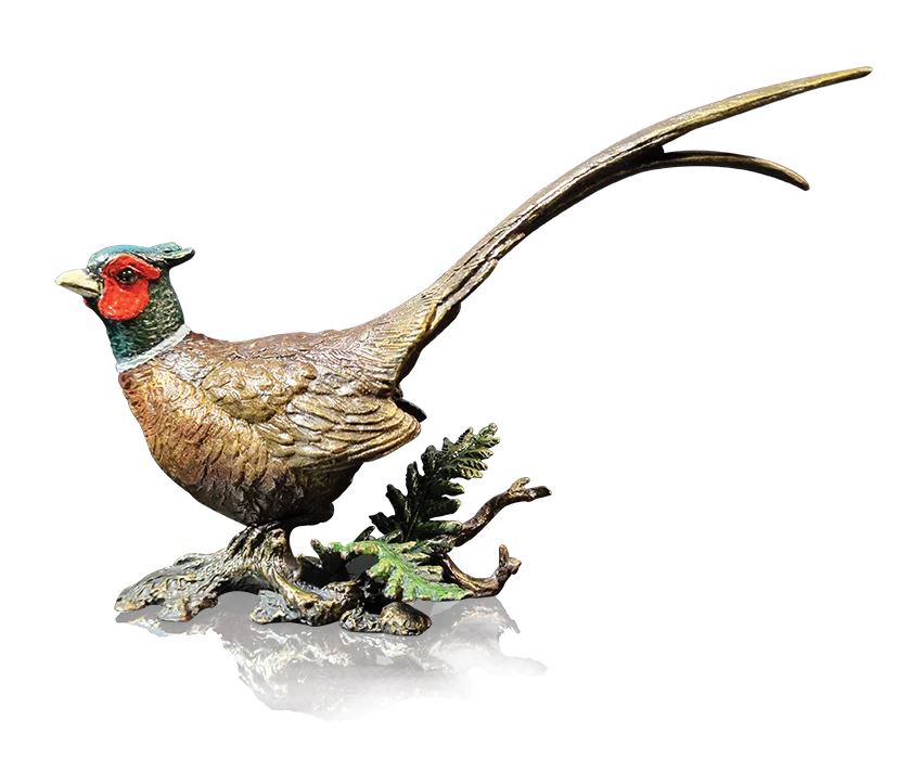 "Hand Painted Pheasant" available at Artifex 