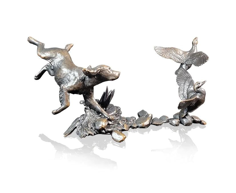 "Cocker Spaniel with Mallards" available at Artifex 