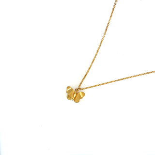 "Gold Plated Butterfly Necklace" available at Artifex 