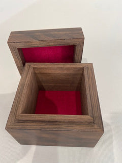 "Miro Flag Fumed Oak Box" available at Artifex 