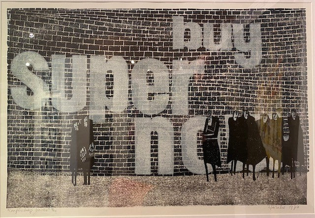 "Conflicting Voices Painting" available at Artifex 