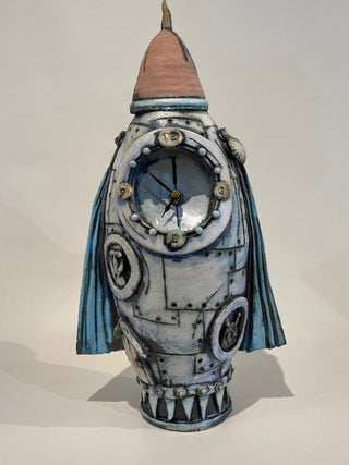 "Rocket Clock" available at Artifex 