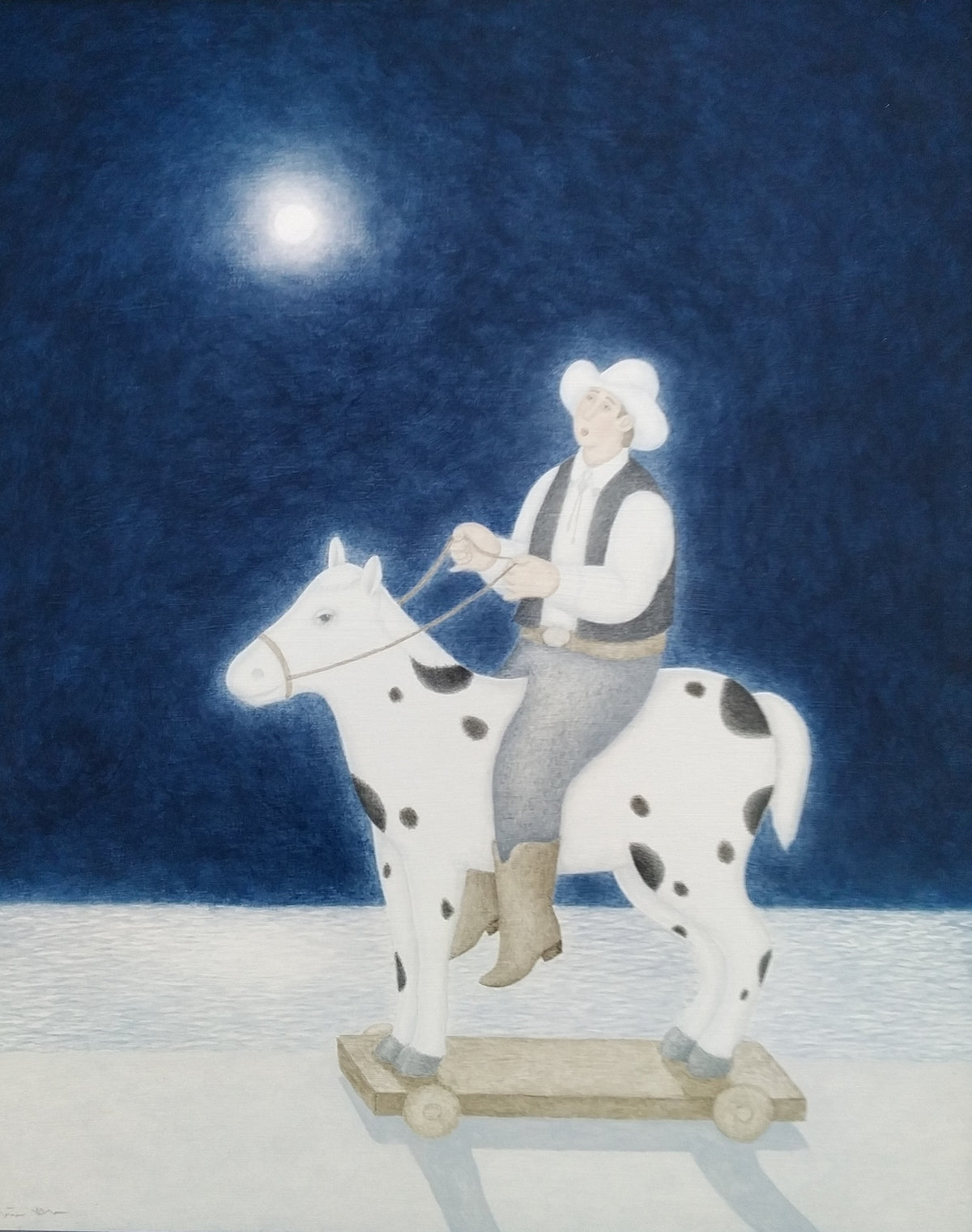 "Once Upon a Time in the West painting" available at Artifex 