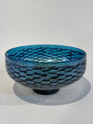 "Large Blue Mermaid Bowl" available at Artifex 