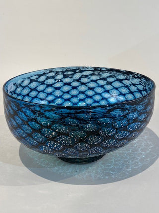 "Large Blue Mermaid Bowl" available at Artifex 