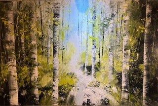 "Birchwood Spring Green" available at Artifex 