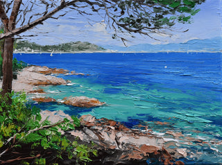 "Sailing Boats, The Riviera Painting" available at Artifex 