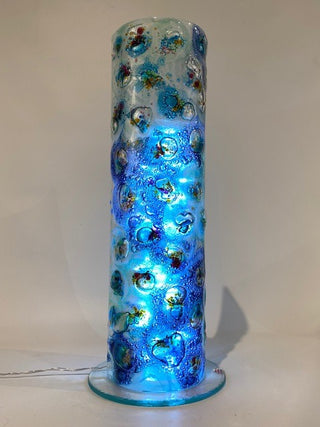 "Blue Bubble Lamp" available at Artifex 