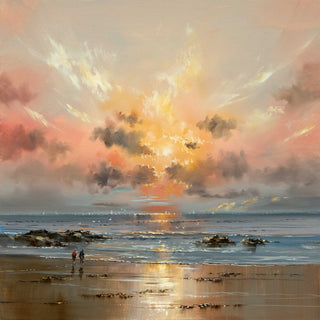 "Sunset Stroll Painting" available at Artifex 