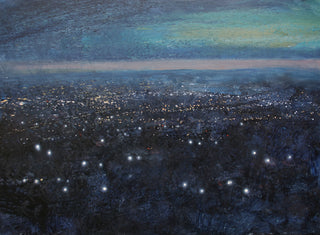 "Nightfall from Turner's Hill Painting" available at Artifex 